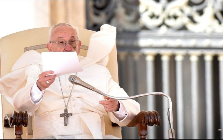 El Papa Francisco expresó su cercanía y oración 