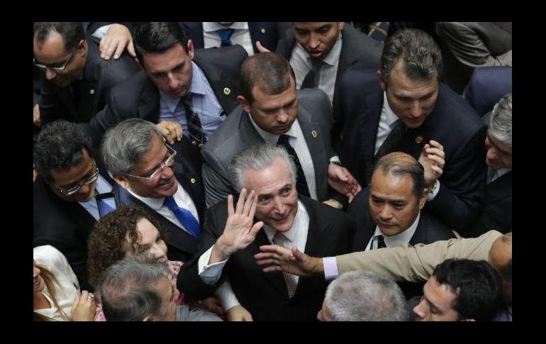 Diputados decidirán si Temer es enjuiciado