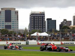 El sobrino de la leyenda, intentará terminar la primera competencia en su incipiente carrera y en la de HR Team. AP  /