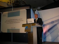 El presidente del Consejo Mexicano de Comercio Exterior, Inversión y Tecnología (Comce), Valentín Díez Morodo. ESPECIAL  /