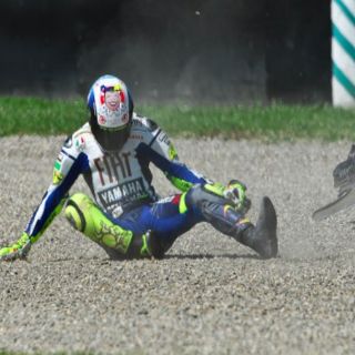 Valentino Rossi se despide del Gran Premio de Italia