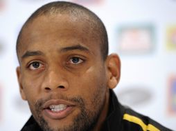 Maicon quiere que Brasil esté en la final de Sudáfrica. AFP  /