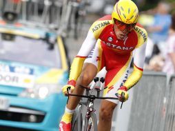 Alberto Contador se prepara a conciencia para el Tour de France. AP  /