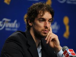 Gasol quiere que los Lakers tomen la ventaja en la final de la NBA. AFP  /