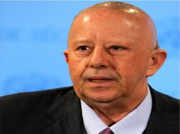 El presidente en turno del Consejo de Seguridad de la ONU, el mexicano Claude Heller. NTX  /