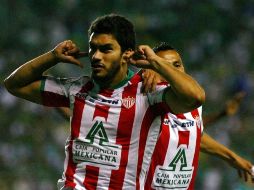 Nelson Maz de Necaxa, durante el primer juego final de la Liga de Ascenso Bicentenario. MEXSPORT  /