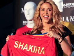 Shakira llenará de música latina la inaguración del Mundial de Sudáfrica 2010. EFE  /
