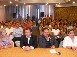 Más de cien militantes y adherentes al PAN, presentaron su renuncia al partido en una conferencia de prensa, en Tamaulipas.EL UNIVERSAL  /