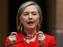 Hillary Clinton, secretaria de Estado de Estados Unidos. AFP  /