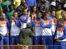 Los jugadores de la Selección de Holanda no tendran acceso a redes sociales. AP  /