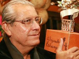 El escultor Alejandro Colunga será distinguido el próximo 16 de junio en el salón México del Hotel Hilton. ARCHIVO INFORMADOR  /