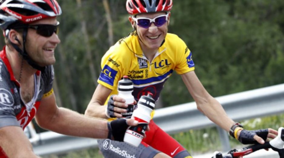 Janez Brajkovic sigue por delante en la competencia de Dauphiné Liberé.  /