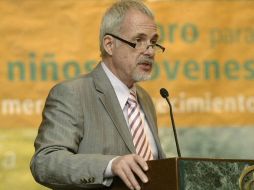 Raúl Padilla dice que la Feria de Guadalajara es la puerta de entrada del mundo editorial latinoamericano. A. CAMACHO  /