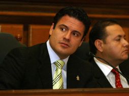 El presidente municipal de Guadalajara, Aristóteles Sandoval Díaz. E. BARRERA  /