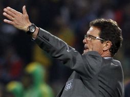 Fabio Capello, seleccionador de Inglaterra. AP  /