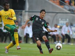 Carlos Vela quiere ganarle a Francia y Uruguay. AFP  /