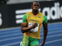 El velocista jamaicano, Usain Bolt. MEXSPORT  /