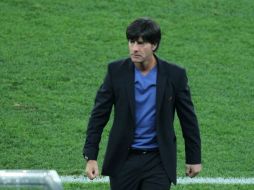 El director técnico de Alemania, Joachim Löw, durante el encuentro ante Australia. EFE  /