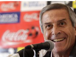 Óscar Washington Tabárez, seleccionador de Uruguay. EFE  /
