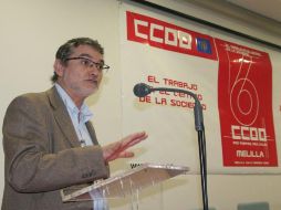 Fernando Lezcano, responsable de Comunicación del Sindicato Comisiones Obreras. ESPECIAL  /
