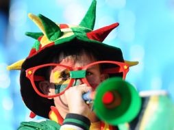 El sonido de las vuvuzelas es similar al barritar de un elefante o al zumbido de una abeja. AFP  /