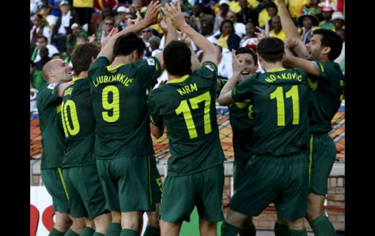 La Selección de Eslovenia hará todo lo posible por repetir la historia pero esta vez frente a Estados Unidos. AFP  /