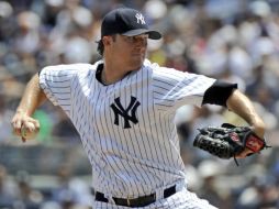 Phil Hughes, de los Yankees de Nueva York. REUTERS  /