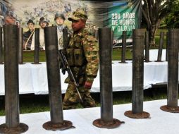 Las autoridades colombianas desactivaron hoy dos bombas que rebeldes de las FARC tenían preparadas. EFE  /