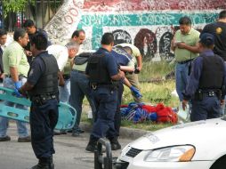 Una de las víctimas fue encontrada en la colonia Jardines de San José, en el Municipio de Guadalajara. M. PATIÑO  /