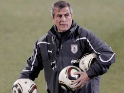 El seleccionador de futbol de Uruguay, Oscar Washington Tabárez. EFE  /