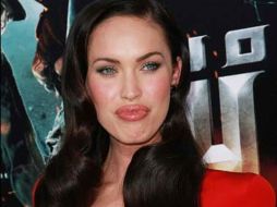 Megan sorprendió con este rostro. THESUN.CO.UK  /