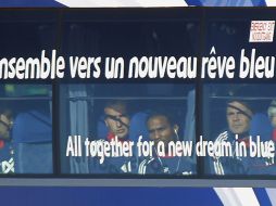 Parece que “unión” es lo que menos tienela Selección francesa  luego de la expulsión de su delantero Nicolás Anelka. AFP  /