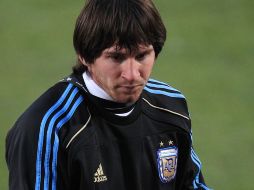 Lionel Messi estará hoy en la alineación de Maradona. GETTY IMAGES SPORTS  /