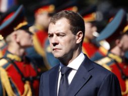 A su llegada fue recibido por la esposa del gobernador Arnold Schwarzenegger, María Shriver. REUTERS  /