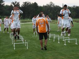 Jaguares de Chiapas continúa con su pretemporada en Ixtapan de la Sal, Estado de México. ESPECIAL  /