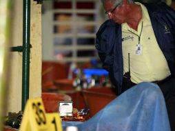 Peritos forenses analizarán los 60 casquillos encontrados para ver si coinciden con los de algún otro acto delictivo. E. PACHECO  /