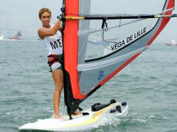La velerista mexicana, Demita Vega. MEXSPORT  /