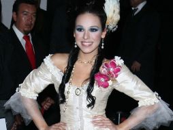 La actriz optó por vestirse como María Antonieta, porque consideró que es un personaje original. EL UNIVERSAL  /