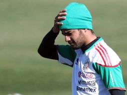 El jugador de la Selección mexicana, Carlos Vela. EFE  /
