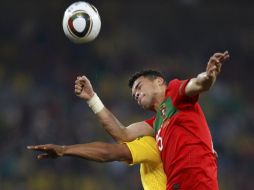 El jugador de la Selección de Portugal, Pepe, en el partido donde reaparició. AFP  /