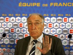 Jean-Pierre Escalettes ha dejado su cargo en la Federación Francesa de Futbol. EFE  /