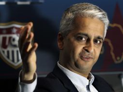 El presidente de la federación estadounidense de futbol, Sunil Gulati. AP  /