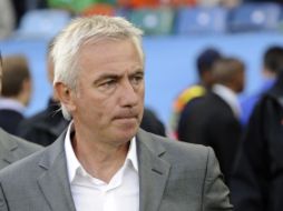El entrenador de Holanda, Bert van  Marwijk. AP  /
