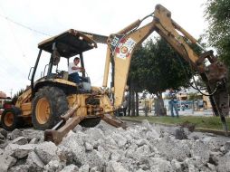 Continúan las obras para el Puente Atirantado. ARCHIVO  /