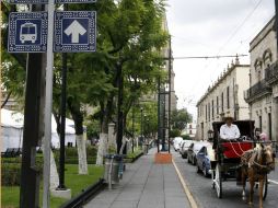 Comerciantes del Centro Histórico de Guadalajara denuncian extorsiones en las que se les cobra derecho de piso. ARCHIVO  /