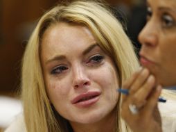 La artista estalló en llanto al escuchar la sentencia. AP  /