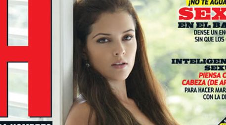 La actriz mexicana Grettel Valdez posó con poca ropa para ''H para hombres''. ESPECIAL  /
