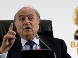 El presidente de la FIFA, Joseph Blatter. AP  /