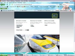 En el sitio web de  Eurostar no se informaba acerca del retraso en los trenes. ESPECIAL  /