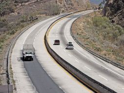 Aspecto de la autopista Guadalajara-Mazatlán. Los operativos pretenden disminuir el número de accidentes. EL UNIVERSAL  /